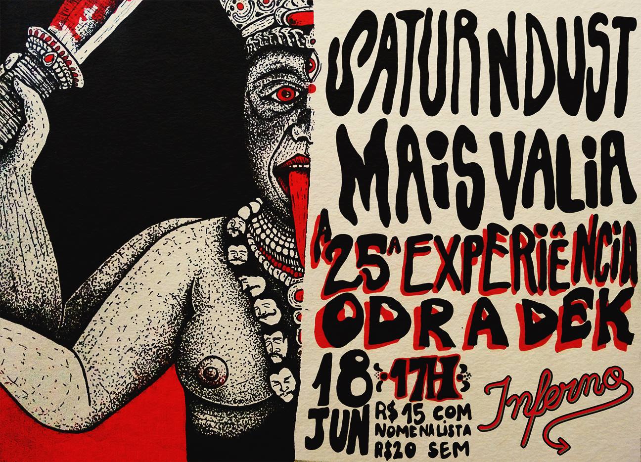 Saturndust - Flyer Show