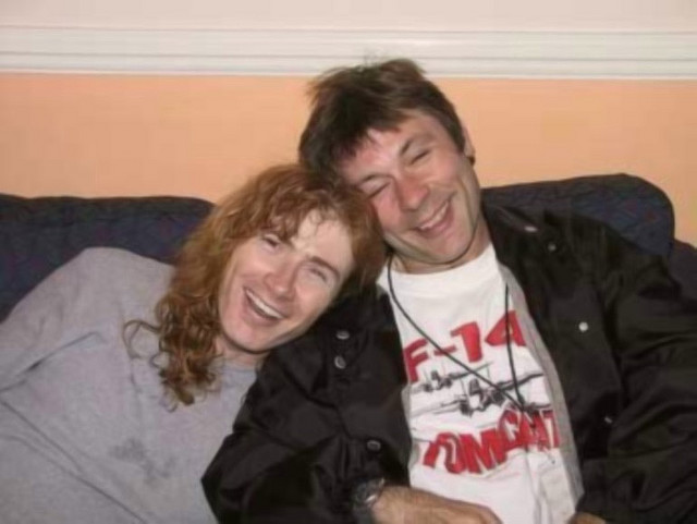 Iron Maiden - Bruce Dickinson E Dave Mustaine