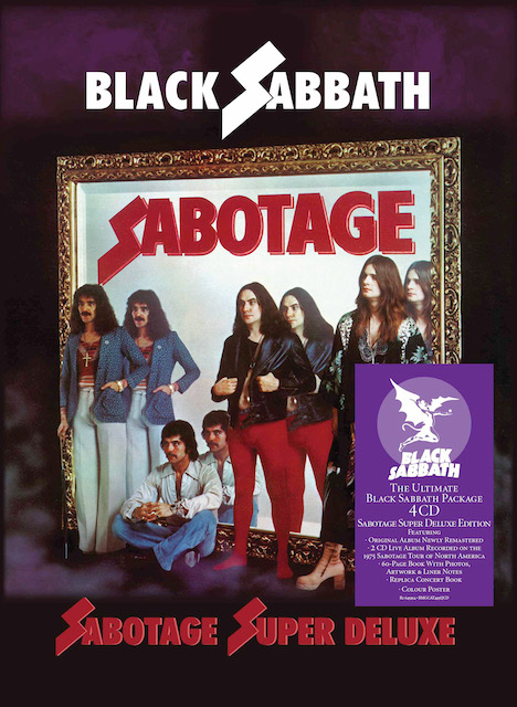 Black Sabbath Vai Lançar Edição De Luxo Do Álbum Sabotage; Saiba Mais -  RockBizz