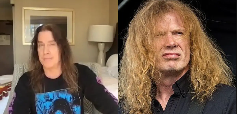 “Idiot Dave Mustaine’s job is to promote misinformation and lies,” says Jeff Young.