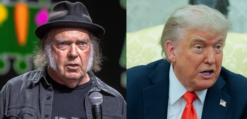 Estados Unidos tem o pior presidente de sua história, segundo Neil Young