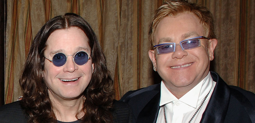 Questionado por Ozzy Osbourne, Elton John relembrou seu momento mais assustador no palco durante especial de TV